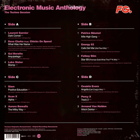 V.A. - Electronic Music Anthology - The Techno Session