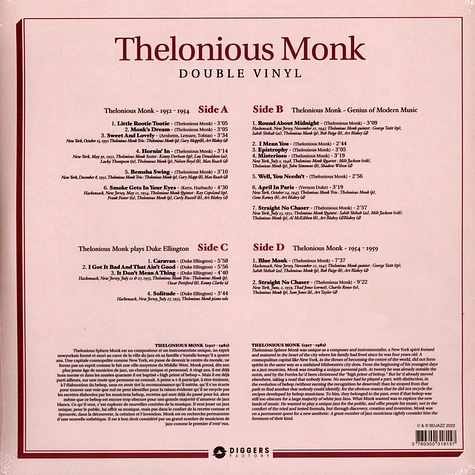 Thelonious Monk - Essential Works: 1952-1962 Vinyl Edition