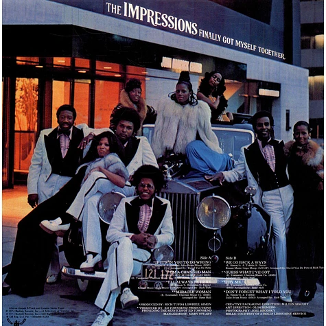 The Impressions - Finally Got Myself Together