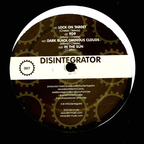 Disintegrator - Lock On Target