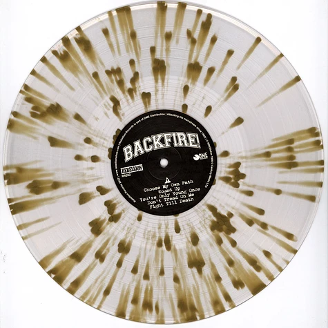 Backfire! - Choose My Own Path Splatter Vinyl Edition