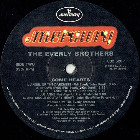 Everly Brothers - Some Hearts...