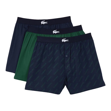 Lacoste - 3 Packs Woven Boxer