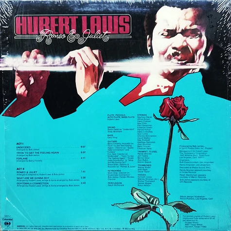 Hubert Laws - Romeo & Juliet