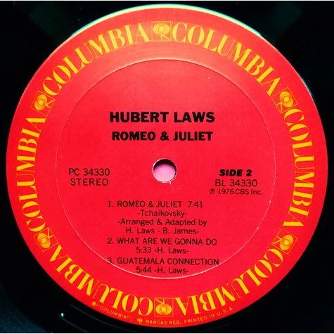 Hubert Laws - Romeo & Juliet