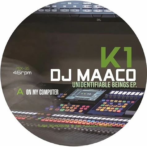 DJ K1 / DJ Maaco - Unidentifiable Beings EP