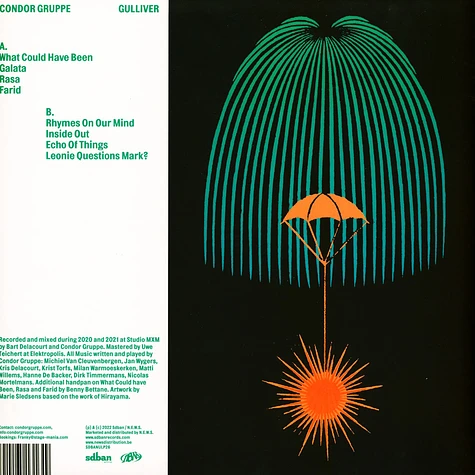 Condor Gruppe - Gulliver Colored Vinyl Edition