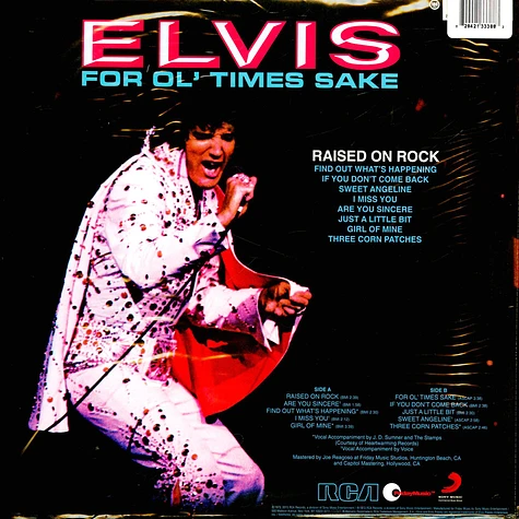 Elvis Presley - Raised On Rock - For Ol' Times Sake