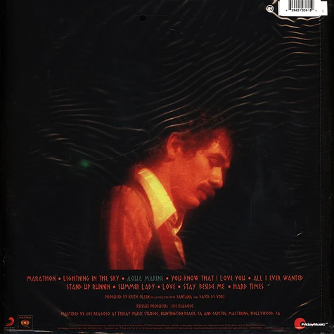 Santana - Marathon Black Vinyl Edition