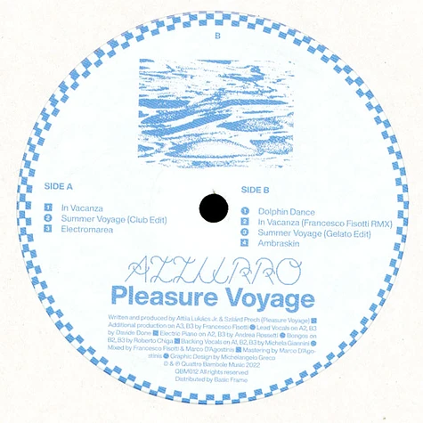 Pleasure Voyage - Azzurro