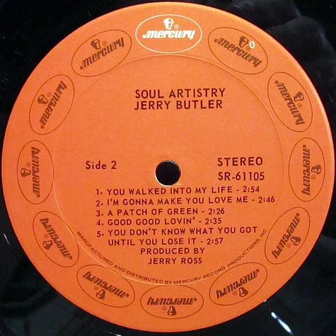 Jerry Butler - Soul Artistry