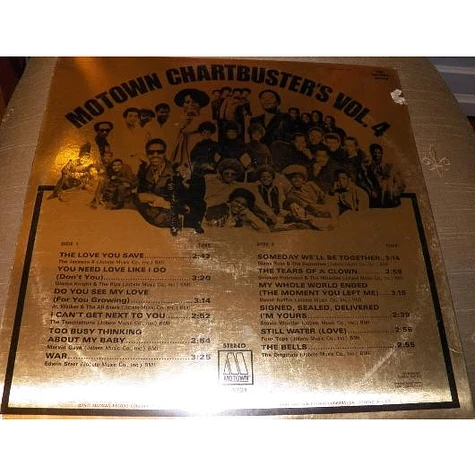 V.A. - Motown Chartbusters Vol. 4