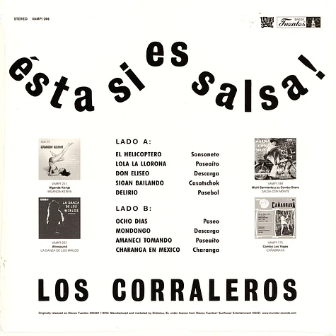 Los Corraleros de Majagual - Ésta Es Salsa!