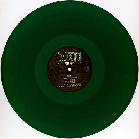 Desecration - Forensix Green Vinyl Edition