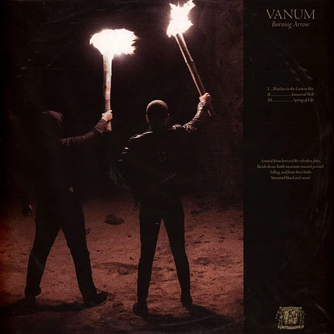 Vanum - Burning Arrow Liquid Gold Vinyl Edition