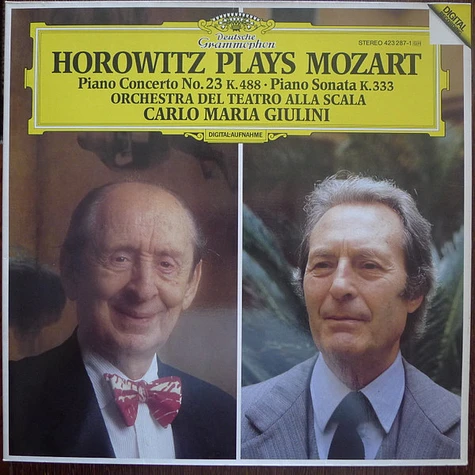 Vladimir Horowitz Plays Wolfgang Amadeus Mozart - Orchestra Del Teatro Alla Scala / Carlo Maria Giulini - Piano Concerto No. 23 K. 488 • Piano Sonata K. 333