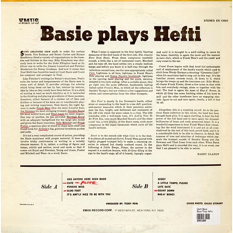 Count Basie - Basie Plays Hefti