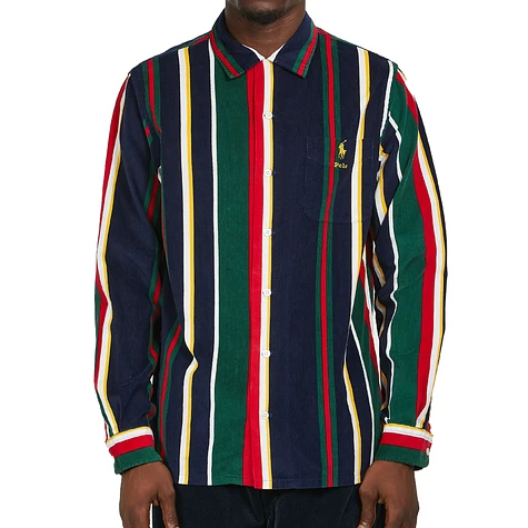 Polo Ralph Lauren - Classic Fit Striped Corduroy Camp Shirt