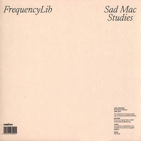 Stephan Mathieu - Frequencylib / Sad Mac Studies