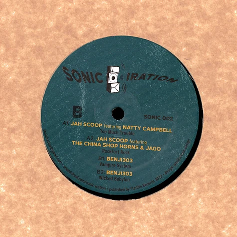 Jah Scoop & Benji303 - Sonic Iration 002