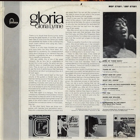 Gloria Lynne - Gloria