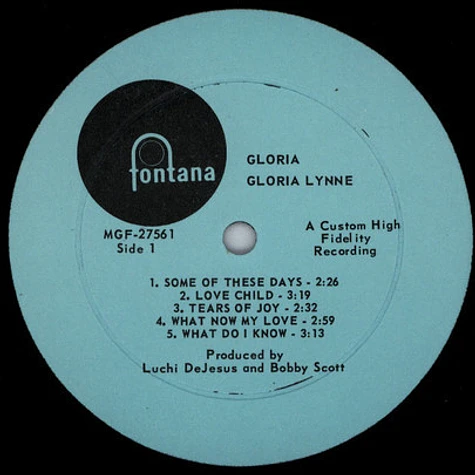 Gloria Lynne - Gloria