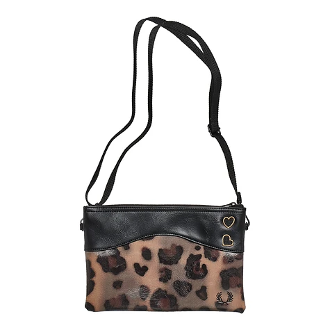 Fred Perry x Amy Winehouse Foundation - Amy Leopard Print Side Bag