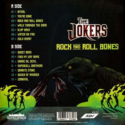 The Jokers - Rock And Roll Bones