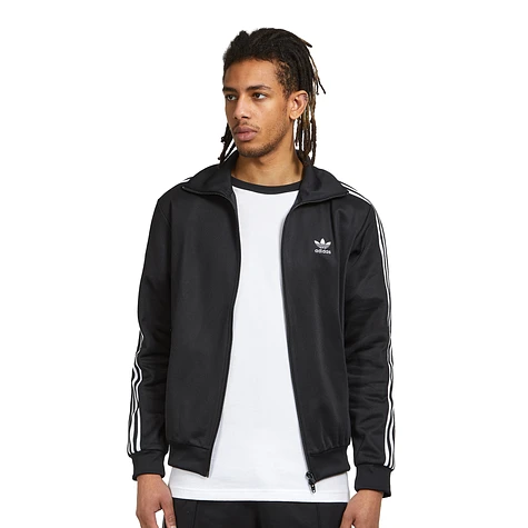 Adidas beckenbauer jacket outlet black