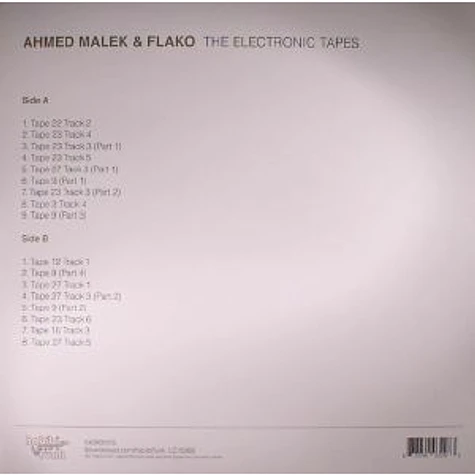 Ahmed Malek و Flako = Ahmed Malek & Flako - التسجيلات الإلكترونية = The Electronic Tapes