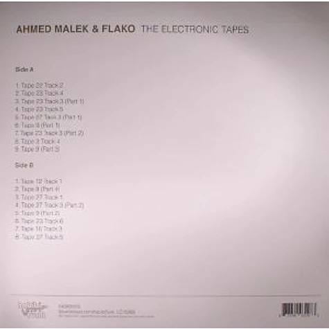 Ahmed Malek & Flako - التسجيلات الإلكترونية = The Electronic Tapes