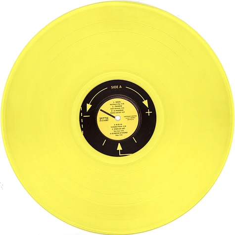 V.A. - Italia New Wave - Minimal Synth, New Wave & Post Punk From The 80's Transparent Yellow Vinyl Edition