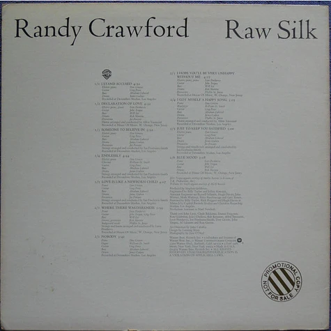 Randy Crawford - Raw Silk