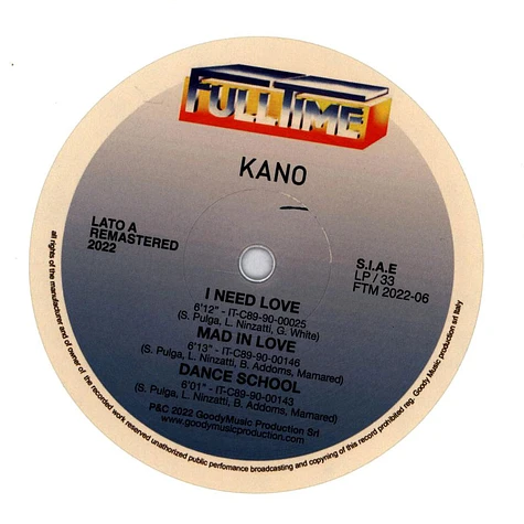Kano - Another Life White Vinyl Edition