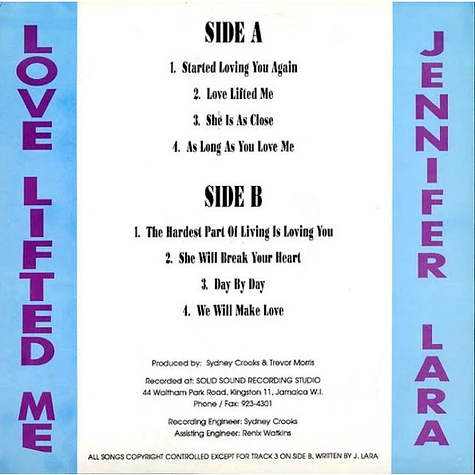 Jennifer Lara - Love Lifted Me