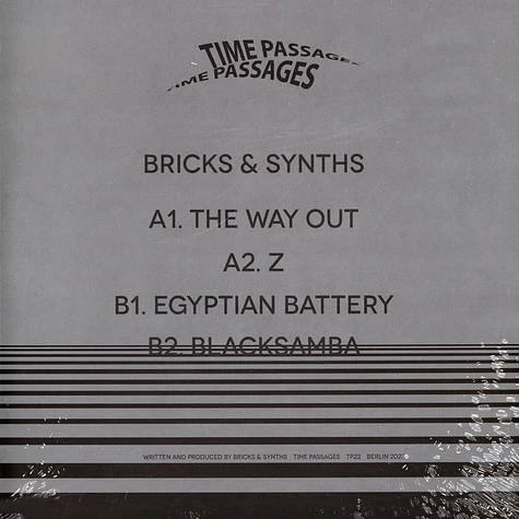 Bricks & Synths - The Way Out EP