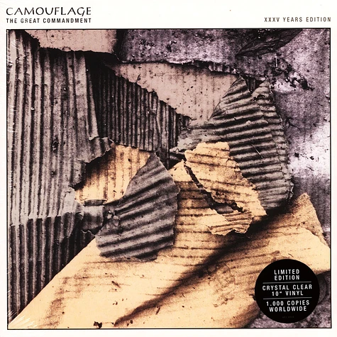 Camouflage - The Great Commandment Limited Crystal Clear Vinyl Edition