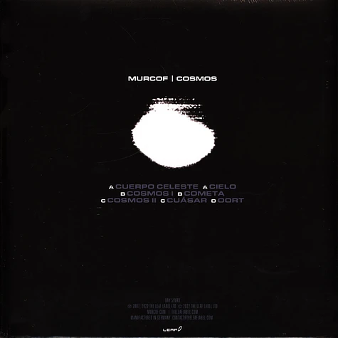 Murcof - Cosmos Silver Vinyl Edition