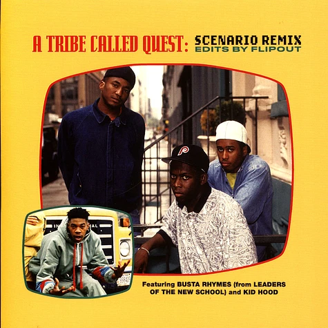 A Tribe Called Quest - Scenario Flipout Edits Red Vinyl Edition