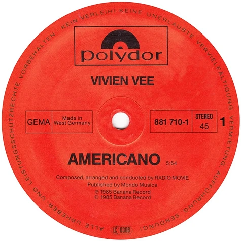 Vivien Vee - Americano