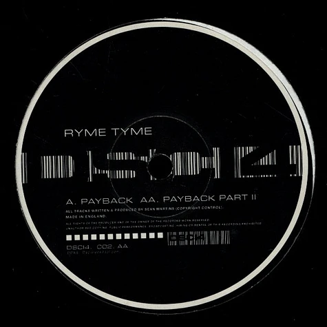 Ryme Tyme - Payback / Payback Part II