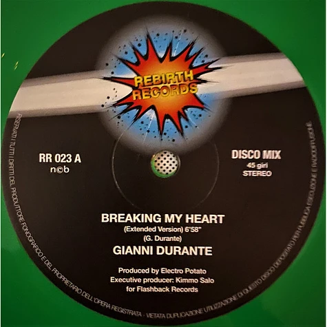 Gianni Durante - Breaking My Heart