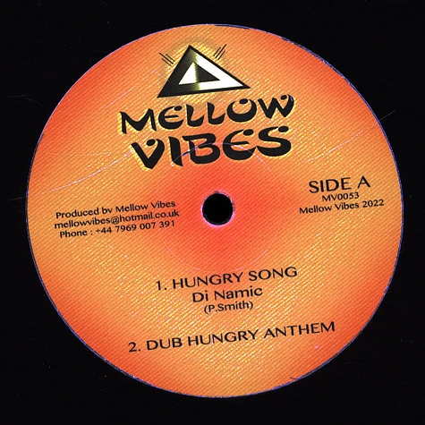 Di Namic / Vivian Jones - Hungry Song, Dub Hungry Anthem / 30 Second Selector, Dub