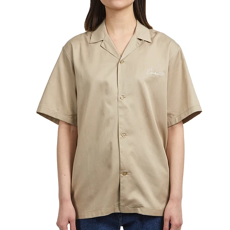 Carhartt WIP - W' S/S Delray Shirt (Wall / Wax) | HHV