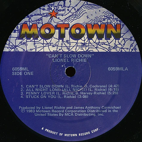 Lionel Richie - Can't Slow Down