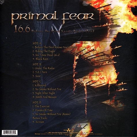 Primal Fear - 16.6 Before The Devil Knows You're Dead