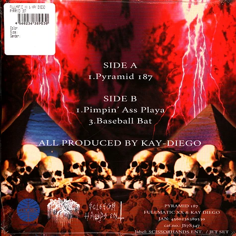 Fullmatic Xx & Kay Diego - Pyramid 187 (Ltd)
