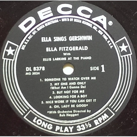 Ella Fitzgerald - Ella Sings Gershwin