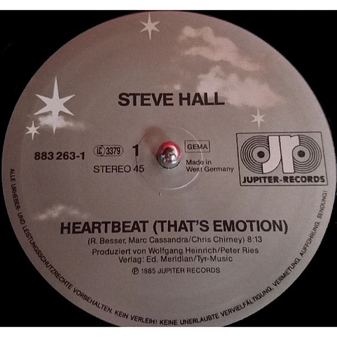 Steve Hall - Heartbeat (That's Emotion) (Extended Mix)