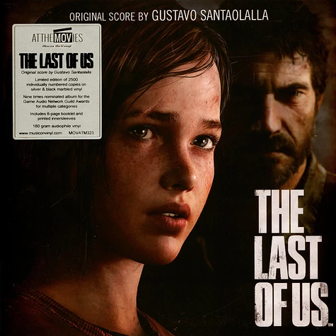 Gustavo Santaolalla - OST The Last Of Us Silver Black Marble Vinyl Edition